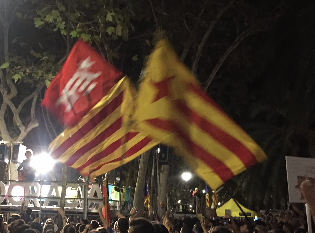 Catalan protest back in 2017