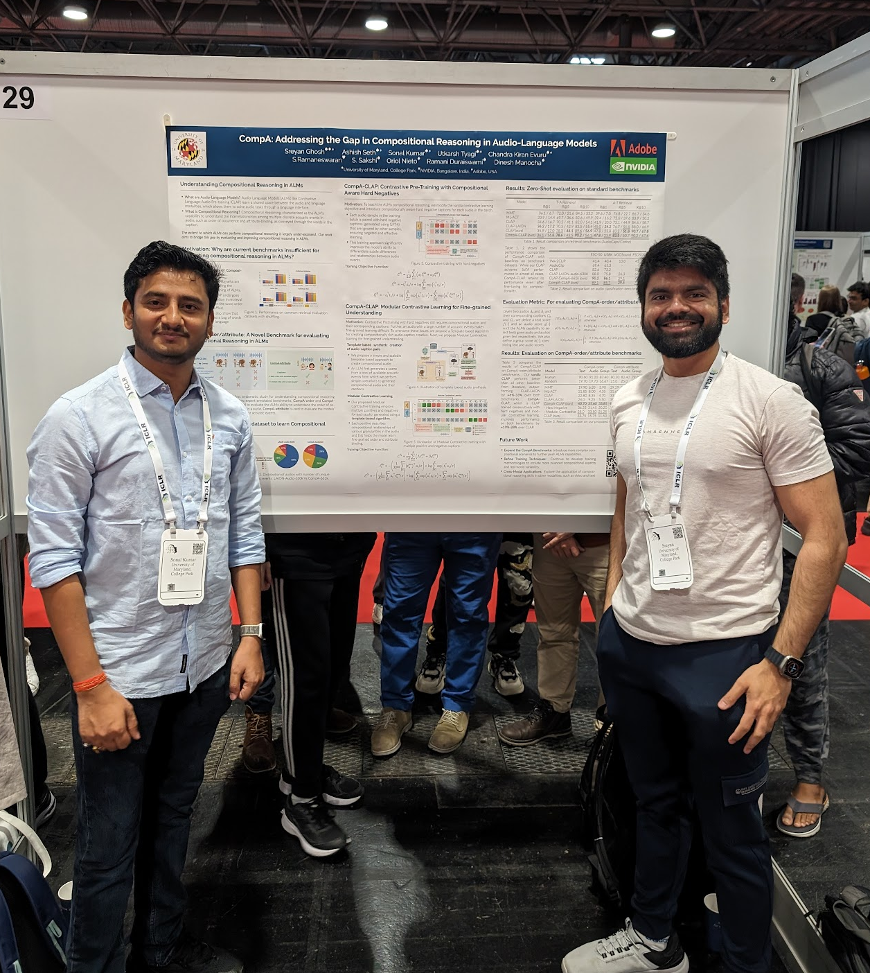 Presenting our poster in ICLR